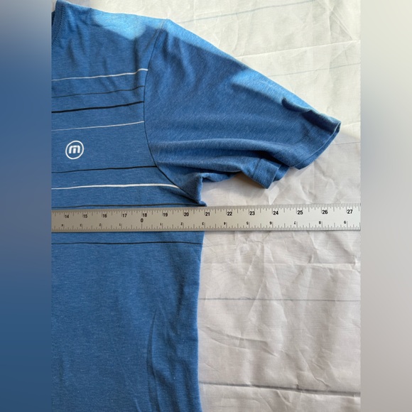 Travis Mathew Blue Men’s Shirt Size LARGE - Picture 8 of 8